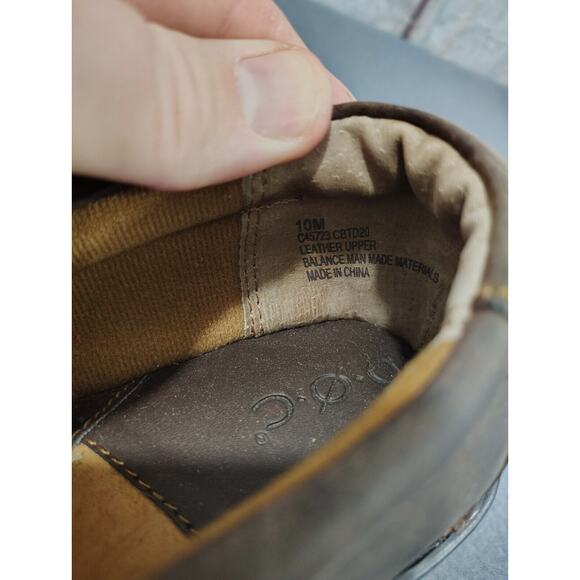 Born BOC Peggy Chocolate Oiled Leather Clogs C45723 Women's Size 10 M - Picture 11 of 11